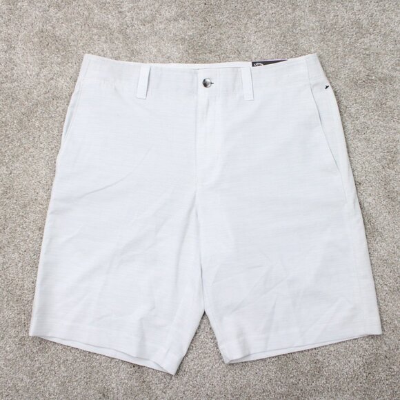 Callaway Opti-Dri Shorts NWT Men 32 Gray Flat Front Stretch Waistband 10" inseam - Picture 1 of 11